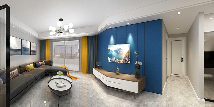 元设计工作室-如意佳园-装修设计方案