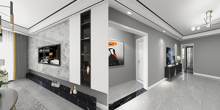 Zlyang-幸福学府08户型-装修设计方案