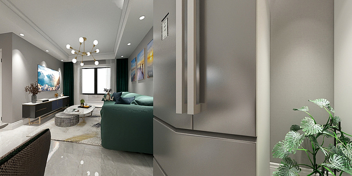 亚家装饰-现代风格-装修设计方案