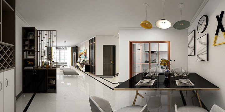 刘先生qibT-梦雅家居中海悦公馆没有榻榻米99-装修设计方案