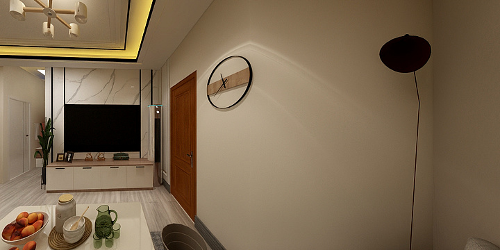 设计师Miracle-一室一厅北欧风-装修设计方案