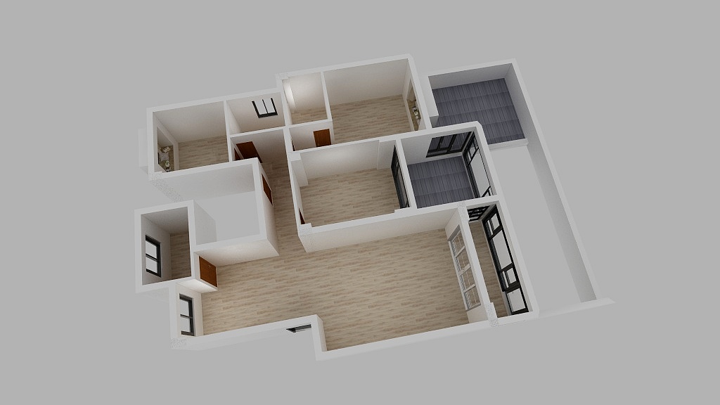 装管家娃娃鱼-江南帝景A幢3单元101室-装修设计方案