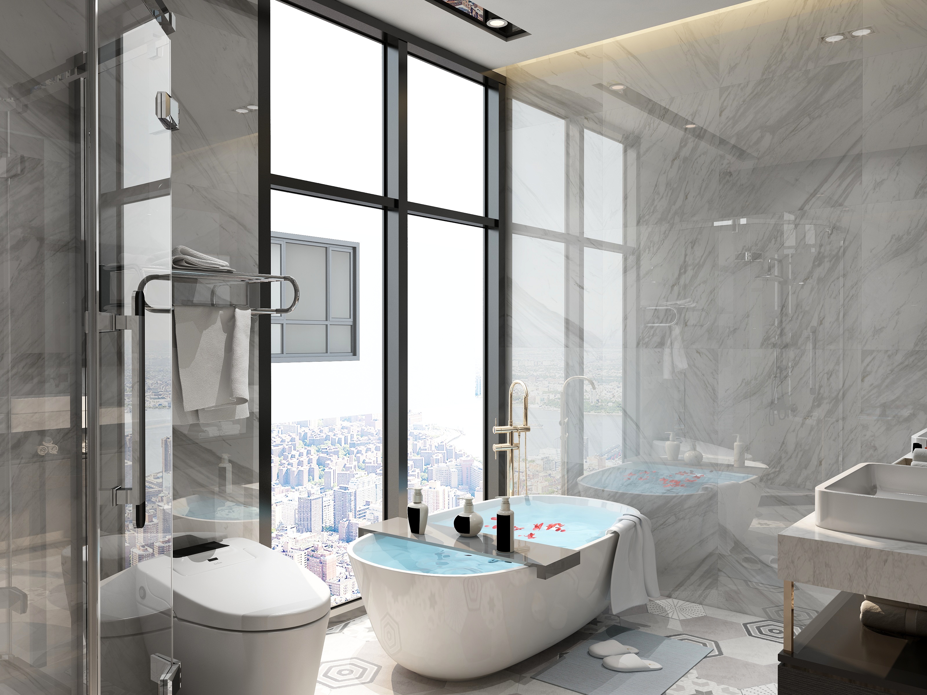 设计师李青阳-西瓜岭别墅现代简约-装修设计方案