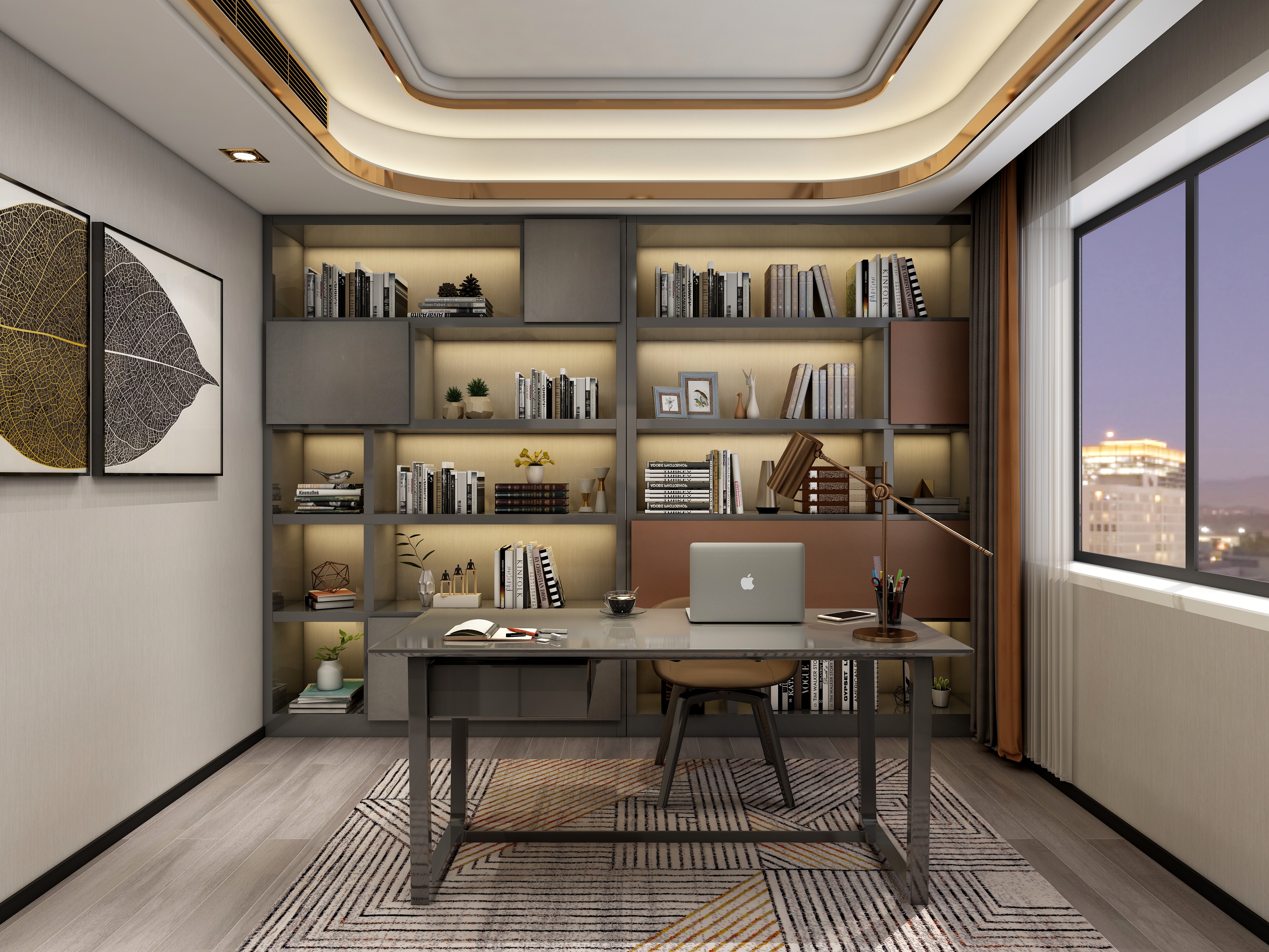 至简名设一钱春-华意轻奢家装修效果图