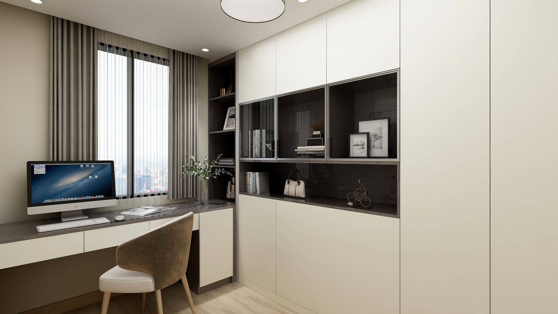 阿发23333-万科天一新著何姐雅居-装修设计方案