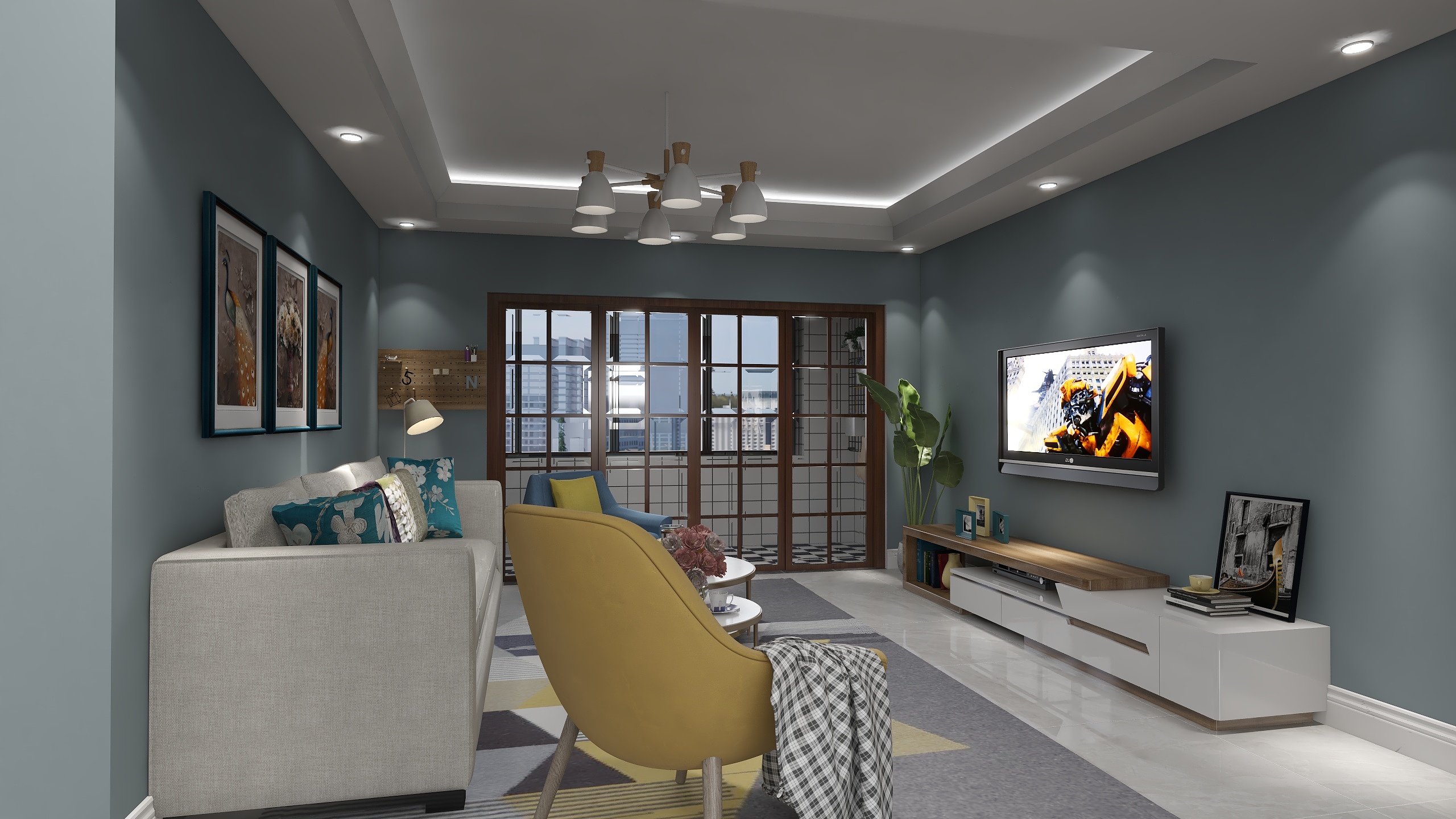 吳朙-红星国际晶品公寓-装修设计方案