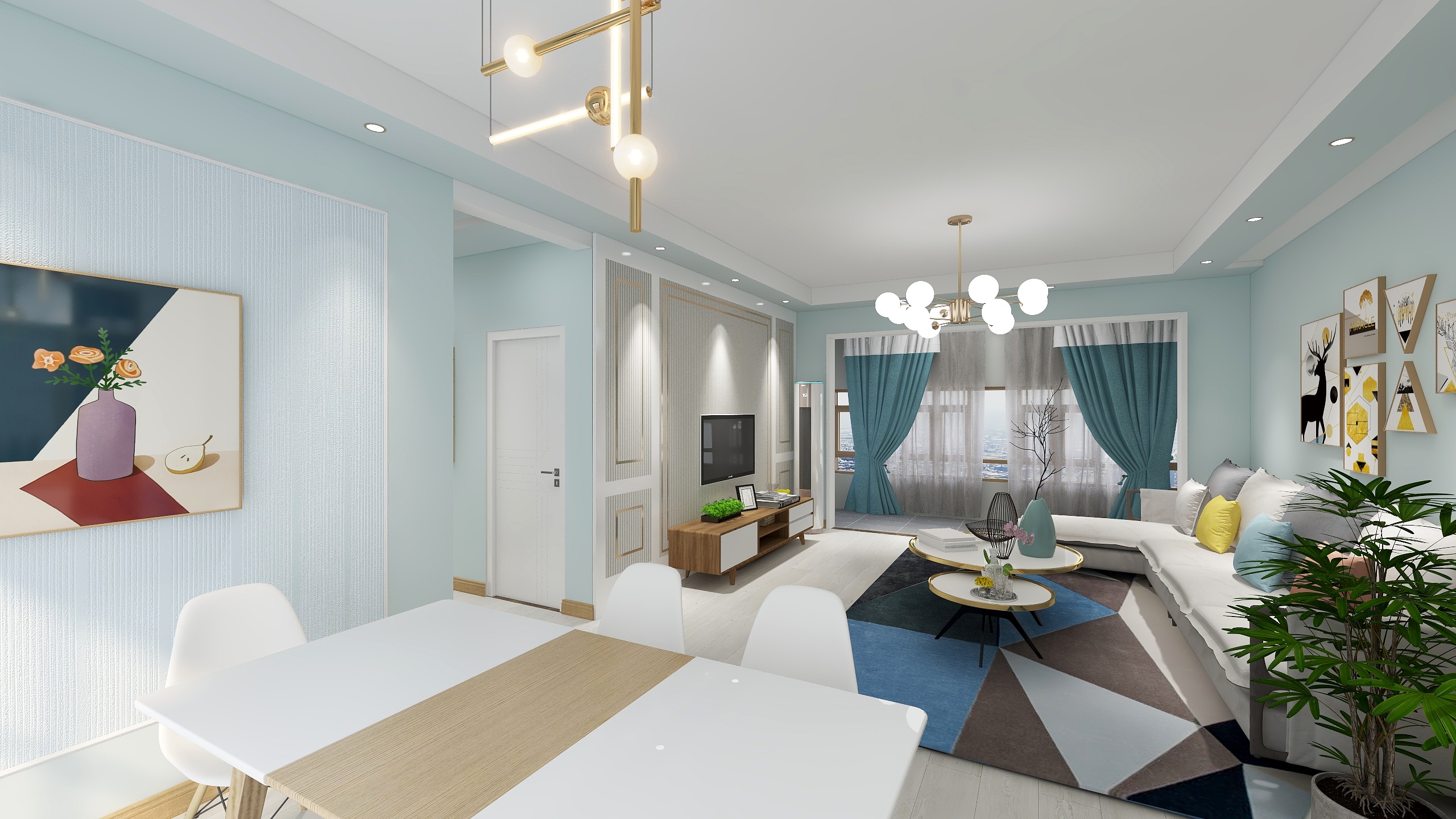 JCRDAEms-白沙鹭岛130平方-装修设计方案