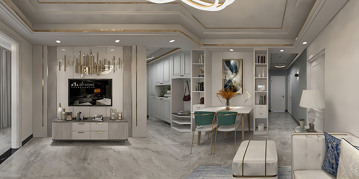 A想你的不止今天-外海公寓三房-装修设计方案