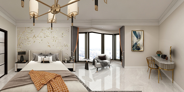 焕景城装饰设计-御龙湾C8-1402-调7.19-装修设计方案