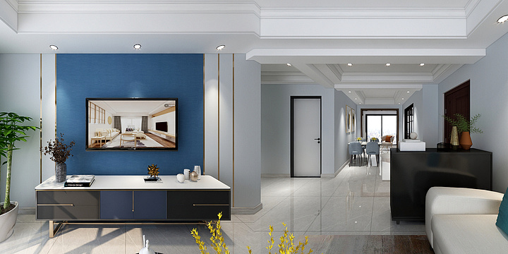 王文爱设计-维也纳D11#803王经理雅居-装修设计方案