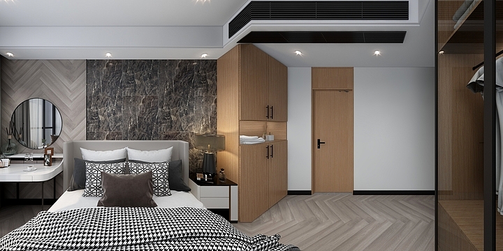 地税C户型（出电梯右后边）-装修设计方案