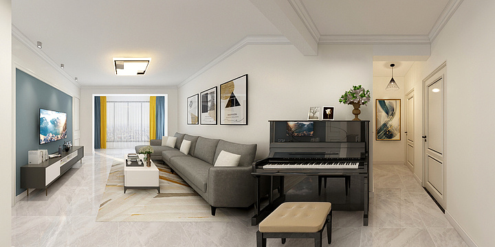 A欧亚装饰-大华水岸福邸-装修设计方案