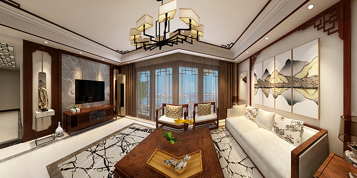 時追-桃山坳1单元1501陈昆先生雅居-装修设计方案