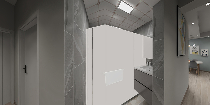 居雅轩设计工作室-广元剑阁复式楼层设计-装修设计方案