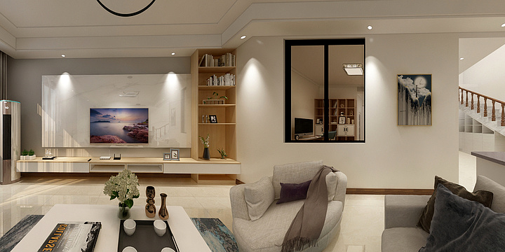 新发现工作室-隔壁韦姐楼中楼衣柜尺寸图-装修设计方案