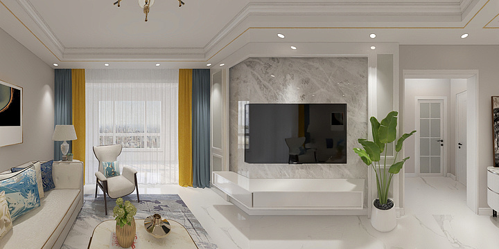 原木装饰小慧-北京怡园-装修设计方案