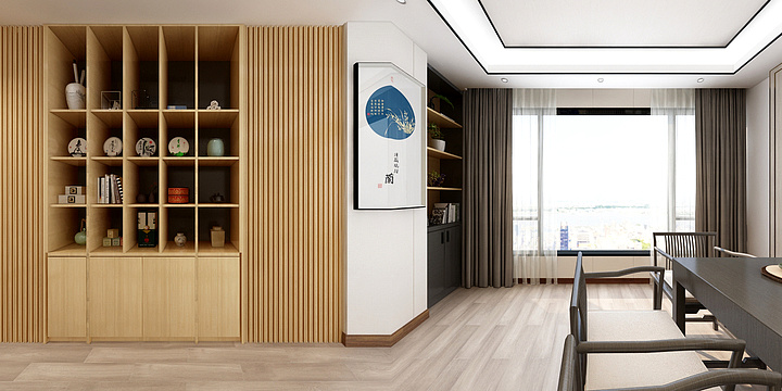 AA朱厚石-二楼茶室1-装修设计方案