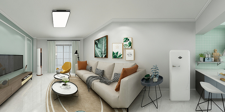 苏婉萍-现代简约-装修设计方案