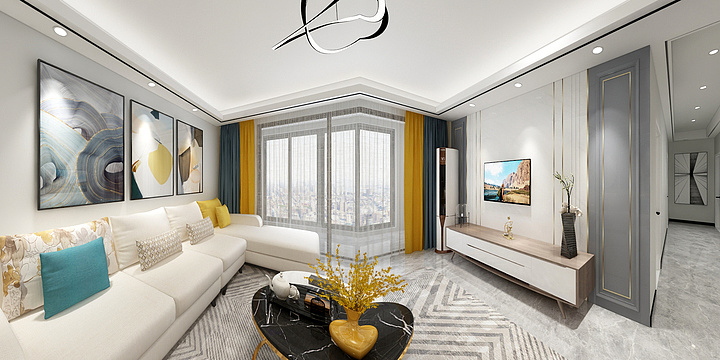 拾忆-紫金庄园117栋603-装修设计方案