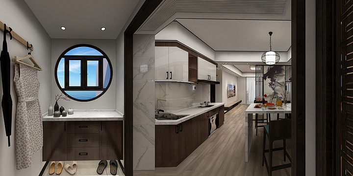 有一家工作室-东山公寓住宅-装修设计方案