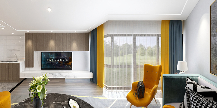 慕道设计-合景寰汇B户型..-装修设计方案