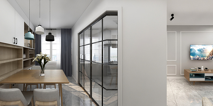 太成-吴工设计-现代公寓-装修设计方案