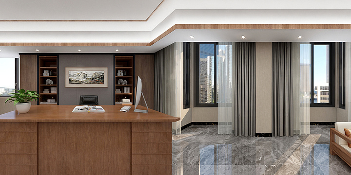 嘉兴室内设计师周-办公室-副本-装修设计方案