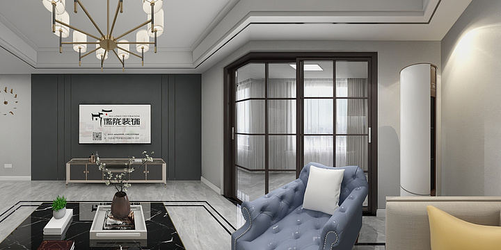 徽陇装饰设计-双城汇13栋805#-装修设计方案