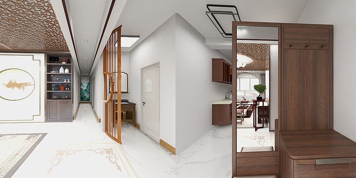 泷泽装饰-义乌西户-装修设计方案