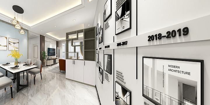 庭艺设计-克洛地亚（现代风格）-装修设计方案