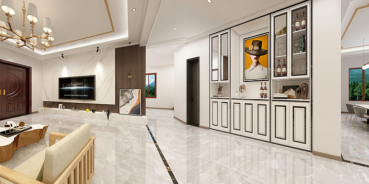 江封岳-农村别墅一楼户型-副本-副本-副本-装修设计方案