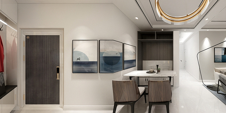 室内设计师洪登国换新家-瑞湖天地蒋先生-装修设计方案