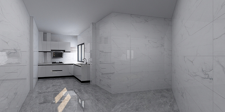 简美全屋整装-天门一号68-1-302彭美女橱柜-装修设计方案