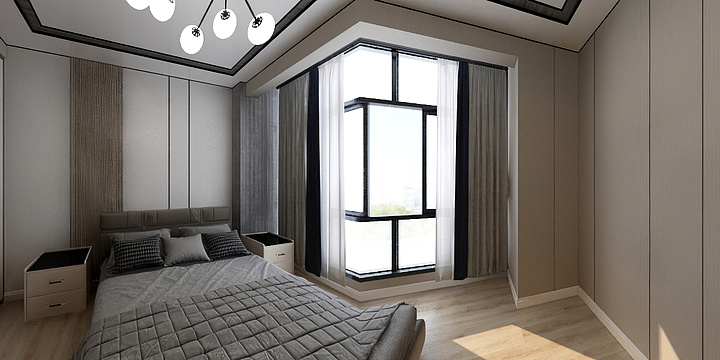 欧家装饰何生-建汉2605-装修设计方案