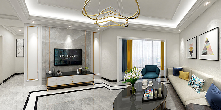 李文华-长沙现代风格-装修设计方案