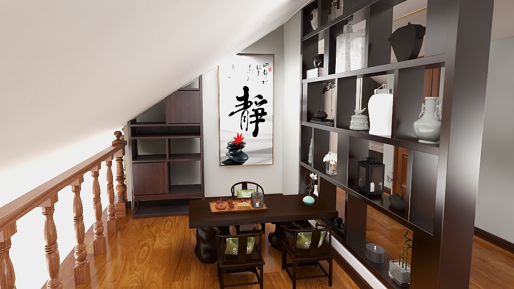 黑猫Peter-天润园6号楼一单元6楼阁楼-装修设计方案