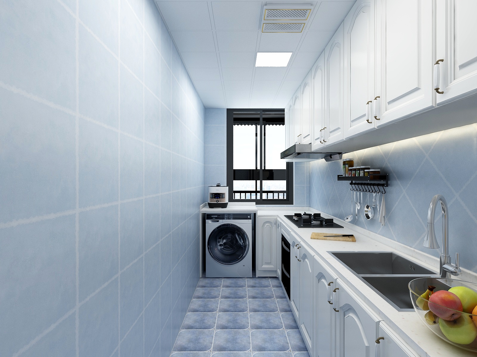 淘宝搜友诺设计-446美式田园装修效果图