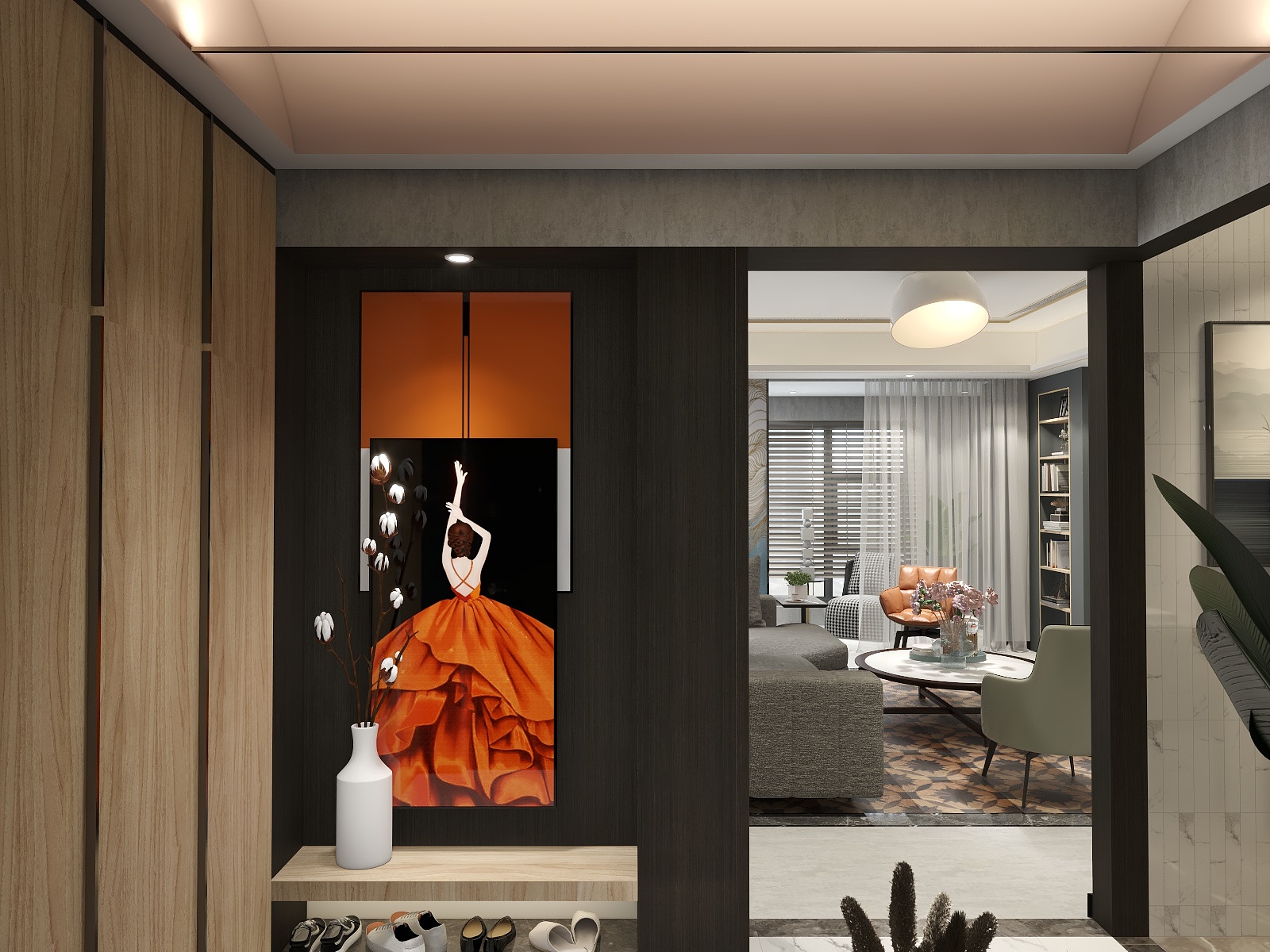 成都设计师莎莎-设计狂想令第四期—雾里看花-装修设计方案