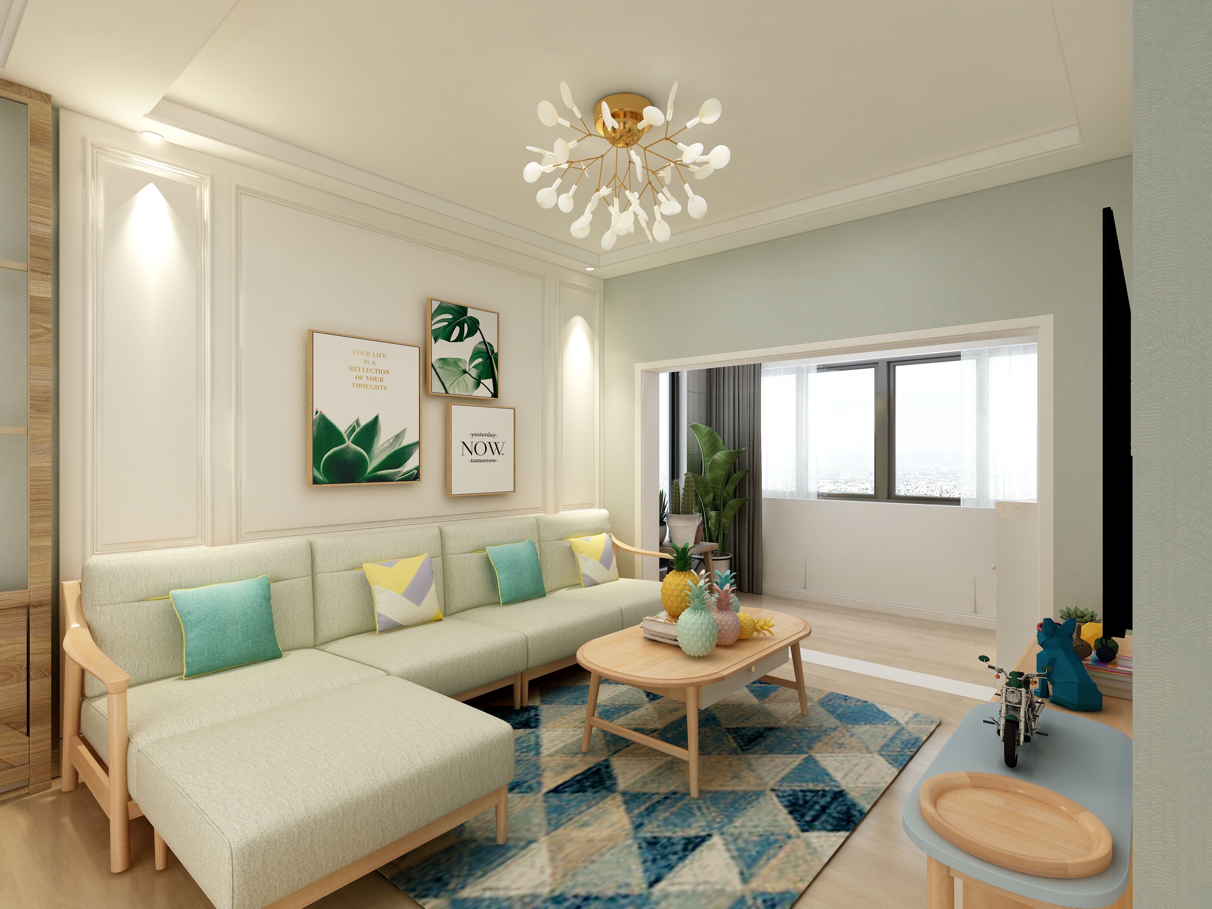 Sky2WCph-青柠样板间-装修设计方案