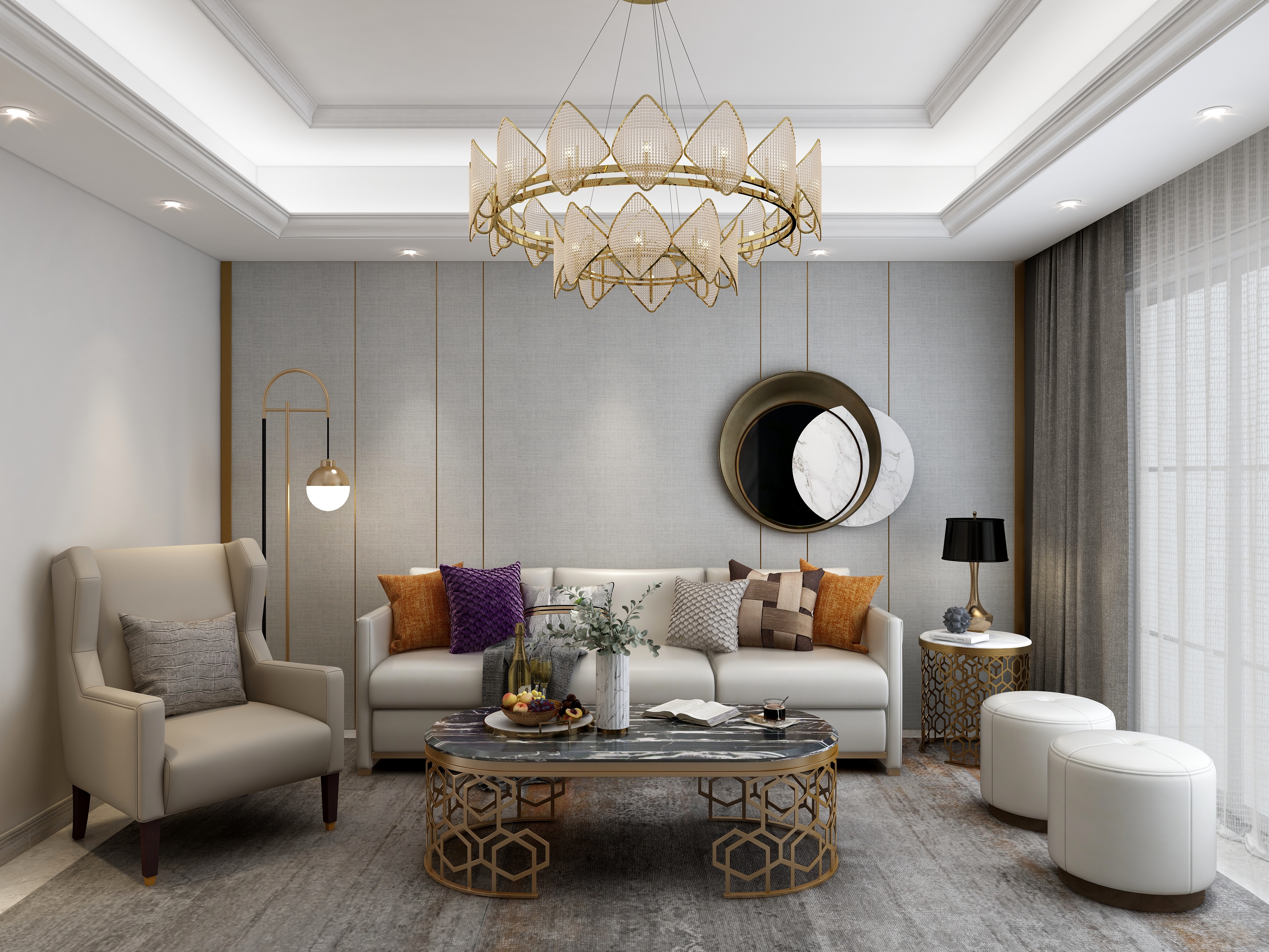 GLD阁CJrO-轻奢 塞纳情人系列 - 望宸-装修设计方案