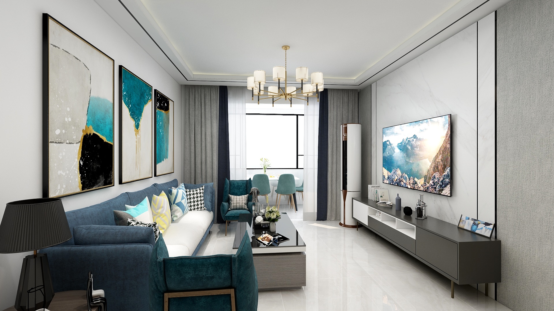 光明之城-景苑小区8-4-402-装修设计方案