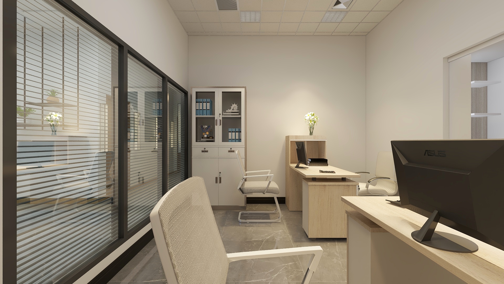 少林寺驻武当山大神父-办公空间-装修设计方案