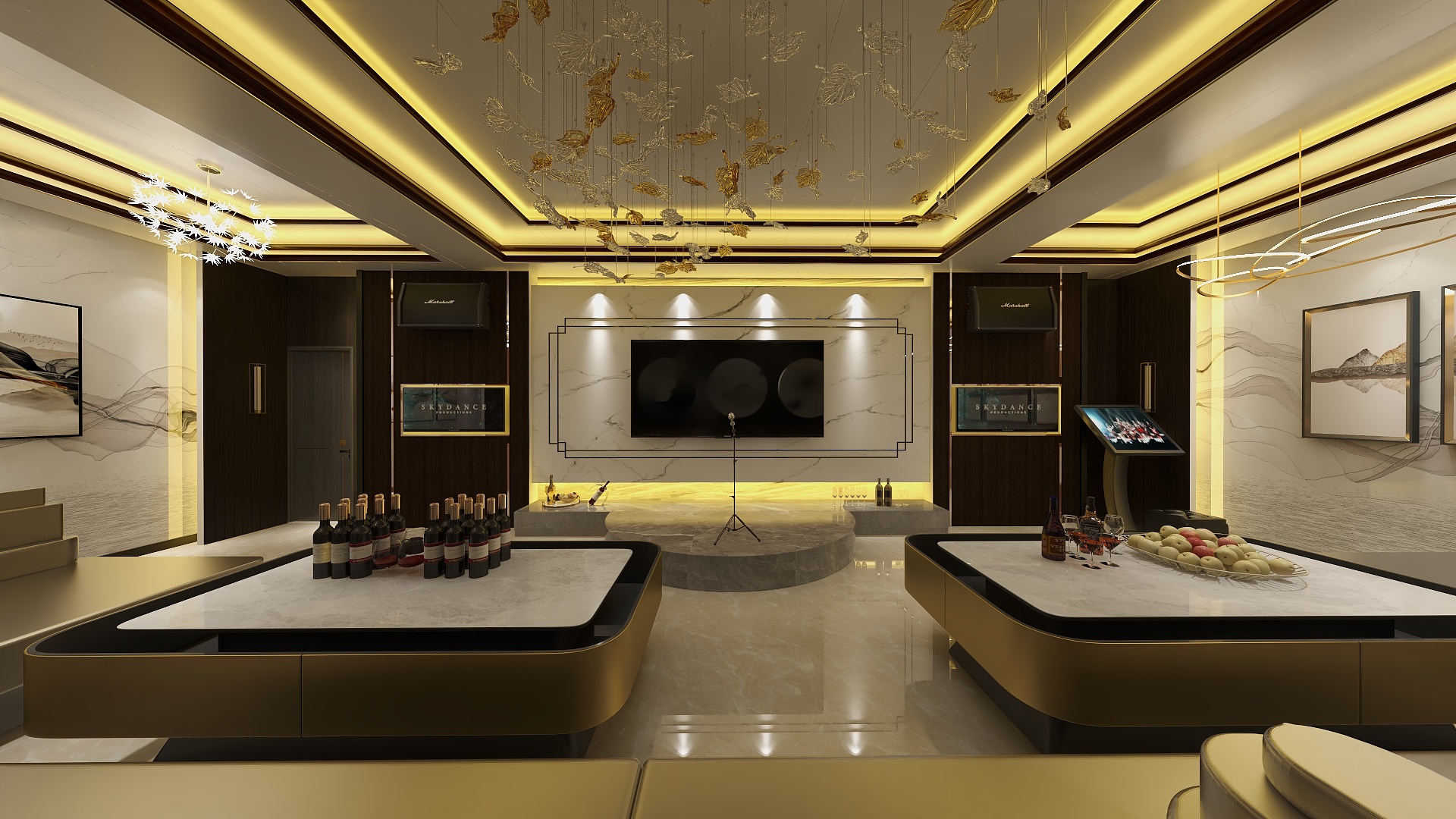 顶壕全案设计-建金KTV-装修设计方案