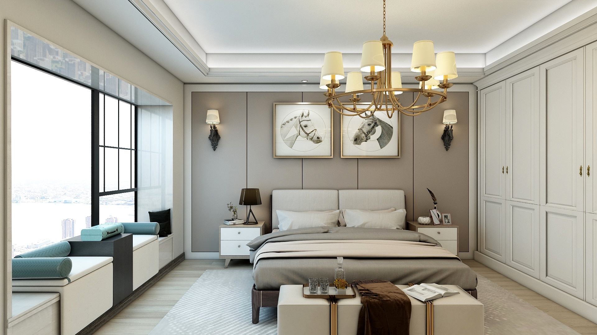 淮河之水天上来-简欧-装修设计方案