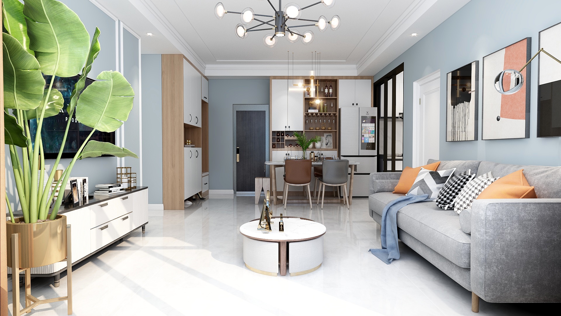 ArchitectW-凤城尚品效果图-装修设计方案