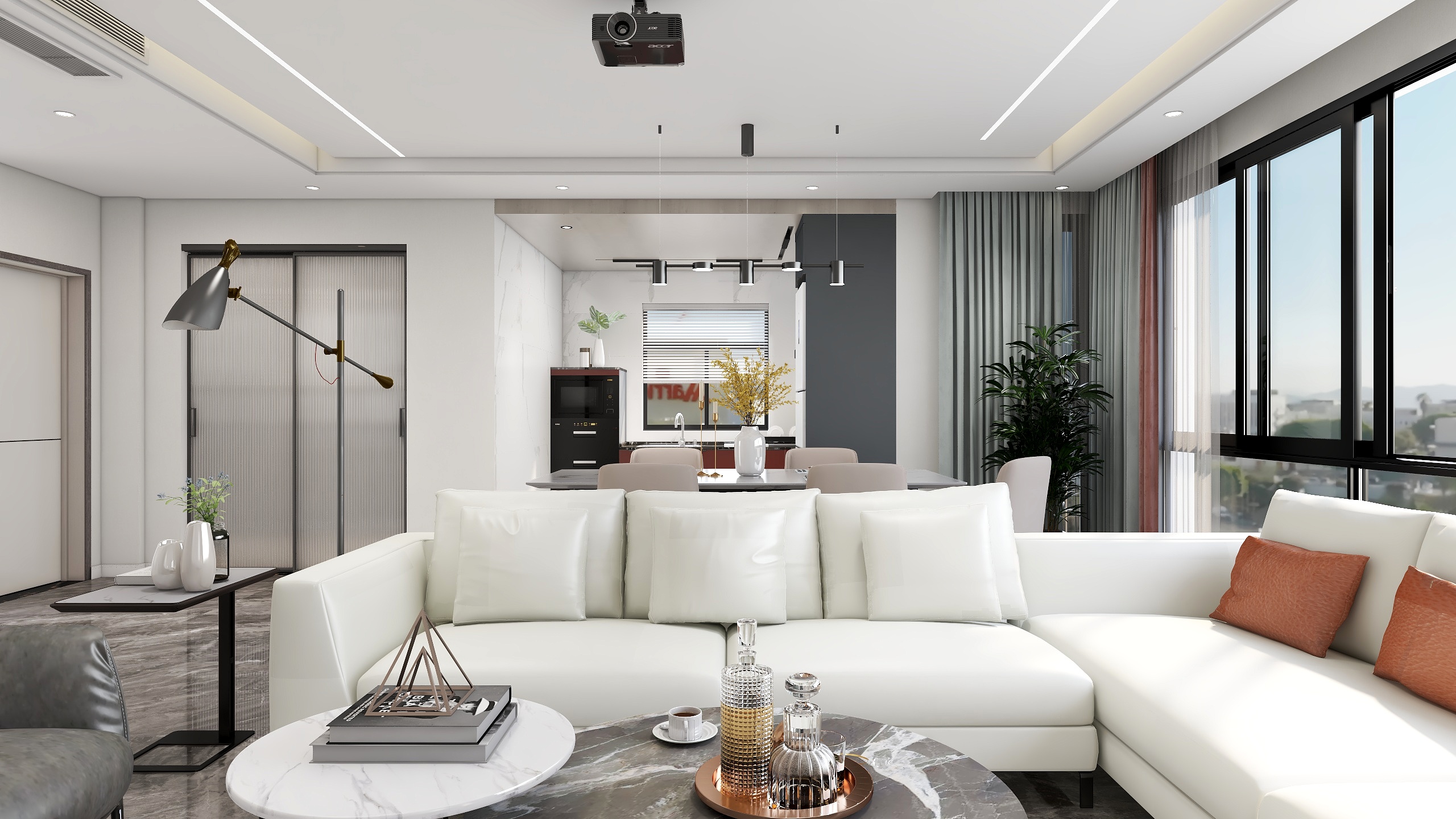 彭笠芹-126方云栖玖著五居装修效果图