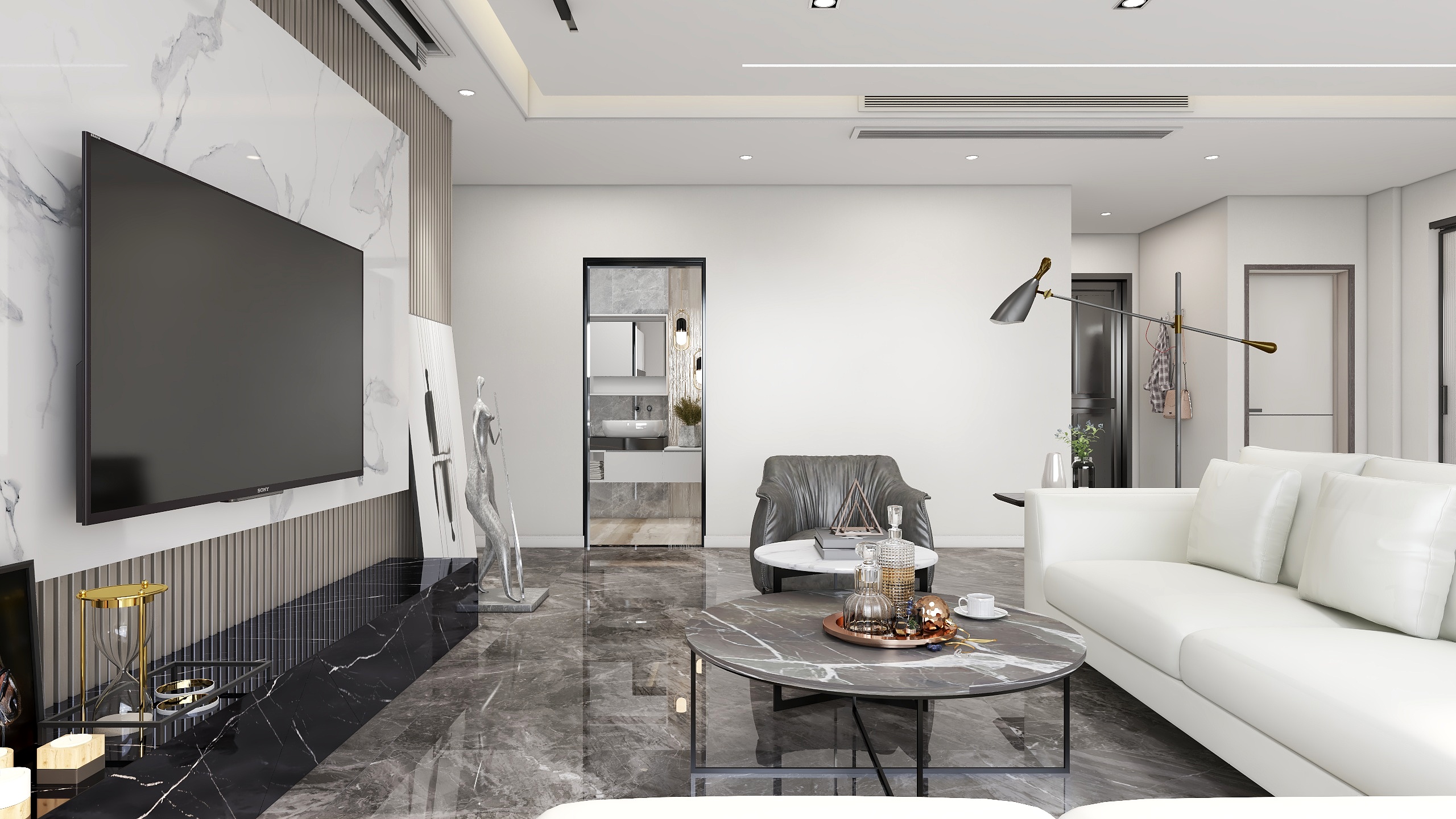 彭笠芹-126方云栖玖著五居装修效果图