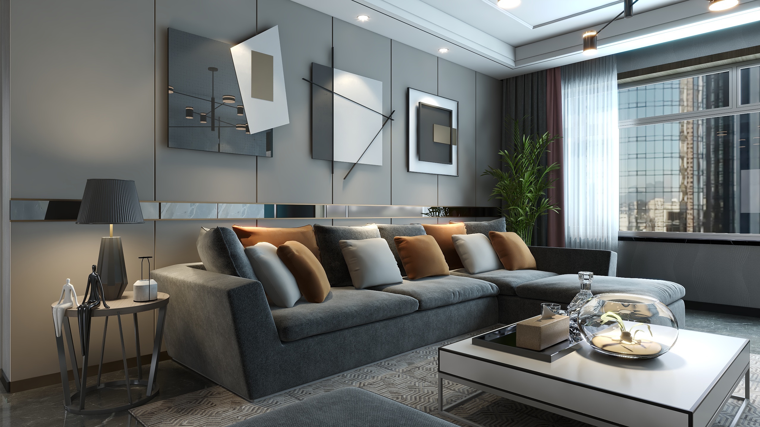 一人空城-《逸色》枫林湾-装修设计方案