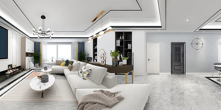 浮双设计-花语城169㎡-装修设计方案