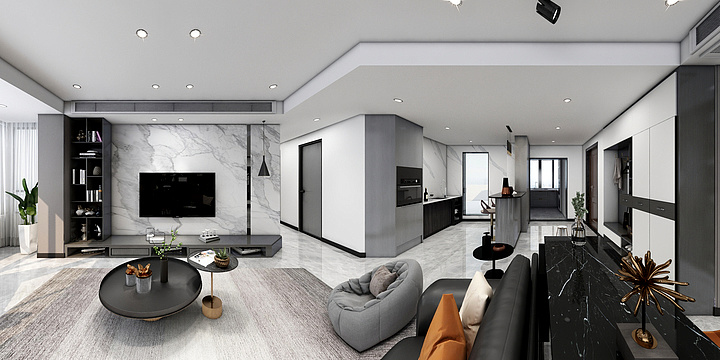 亚瑟015-简思意境-装修设计方案